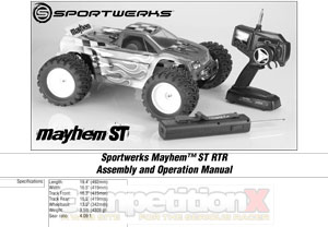 Sportwerks Mayhem ST Manual