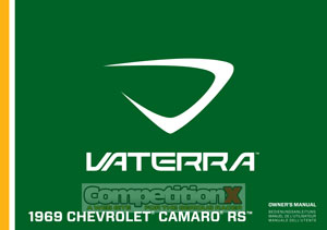 Vaterra RC 1969 Chevrolet Camaro RS Manual