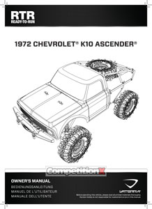 Vaterra RC 1972 Chevrolet K10 Ascender Manual