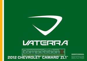 Vaterra RC 2012 Chevrolet Camaro ZL1 Manual