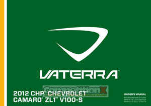 Vaterra RC 2012 CHP Camaro ZL1 Manual
