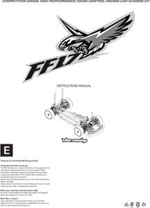 VBC Racing FF17 Manual