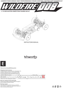 VBC Racing Wildfire D08 Manual