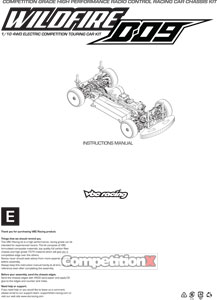 VBC Racing Wildfire D09 Manual