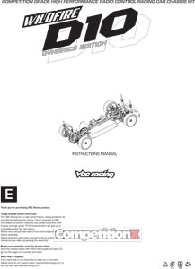 VBC Racing Wildfire D10 Manual