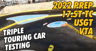 End of Year Triple Touring Car Testing - Cal Raceway 2021