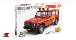 Italeri Mercedes Benz G230 Feuerwehr Model Kit | CompetitionX