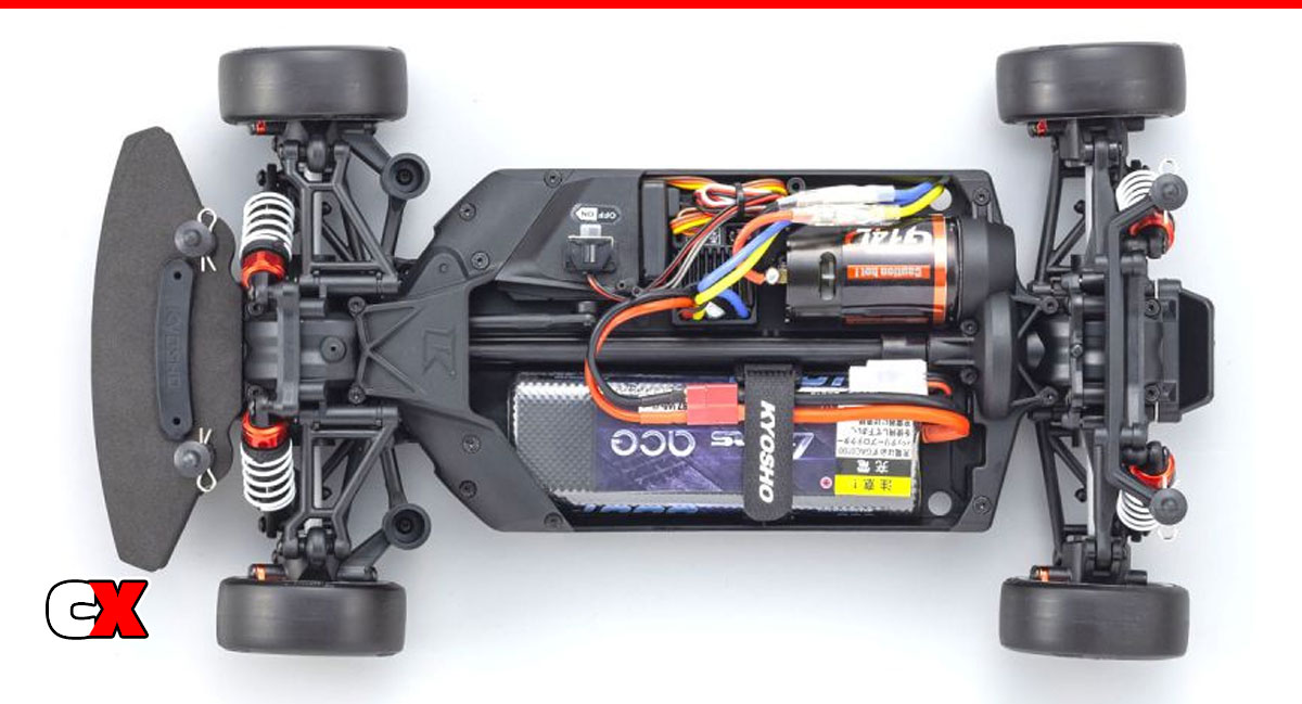 Kyosho Phaser Mk2 FZ02D 2005 Ford Mustang Drift Car