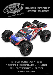 Team Corally Kronos XP 6S Manuals