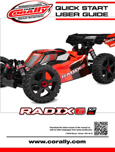 Team Corally Radix6 XP 6S Manual