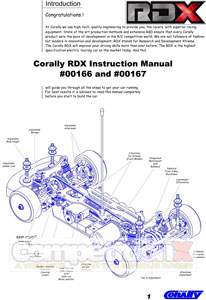 Team Corally RDX Manual