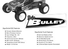 XTM Baja Bullet RTR Manual
