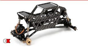 Injora Carbon Fiber/Aluminum Rock Buggy Frame - Axial SCX24 | CompetitionX