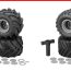 JConcepts Pre-Mounted MT Tires – Renegades, Fling Kings | CompetitionX