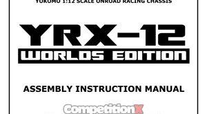 Yokomo YRX-12 Worlds Edition Manual