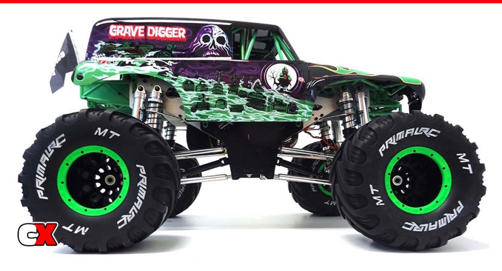 Primal RC 1/5 Monster Jam Grave Digger Monster Truck CompetitionX