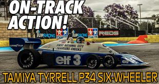 Video: Tamiya Tyrrell P34 Six-Wheeler on Track - Cal Raceway