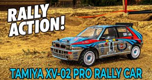 Video: Tamiya XV-02 Pro Rally Car Kit - Rally Action