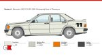 New Italeri Kits - Ford Escort Zakspeed, Mercedes Benz Sk 1844, Mercedes Benz 190E | CompetitionX