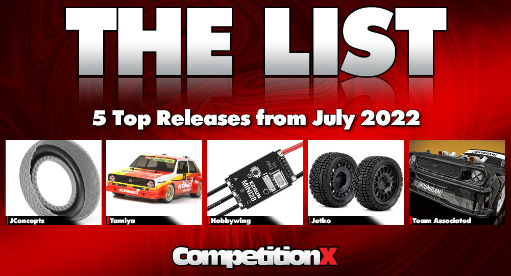 CompetitionX - The List - July 2022