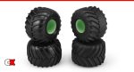 JConcepts 1/24 Scale Monster Truck Tires - Golden Year/Renegades | CompetitionX