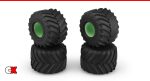 JConcepts 1/24 Scale Monster Truck Tires - Golden Year/Renegades | CompetitionX