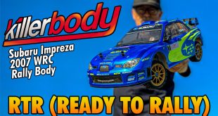 Video: Killerbody Subaru Impreza WRC 2007 Rally Body Unboxing | CompetitionX