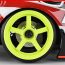 Reve D Fluorescent Yellow DP5 Drift Wheels | CompetitionX