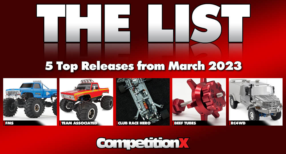 CompetitionX – The List – March 2023