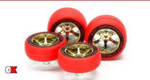 Tamiya 30th Anniversary Mini 4WD Wheel and Tire Combo | CompetitionX