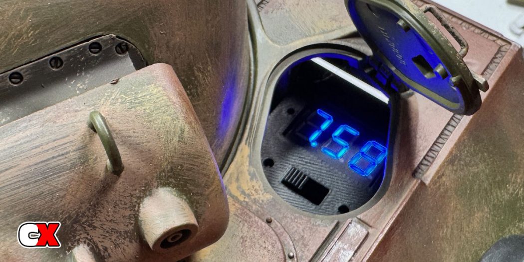3D Print – Heng Long Sherman Tank Volt Meter Mount