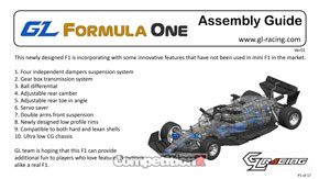 GL Racing Formula One Manual