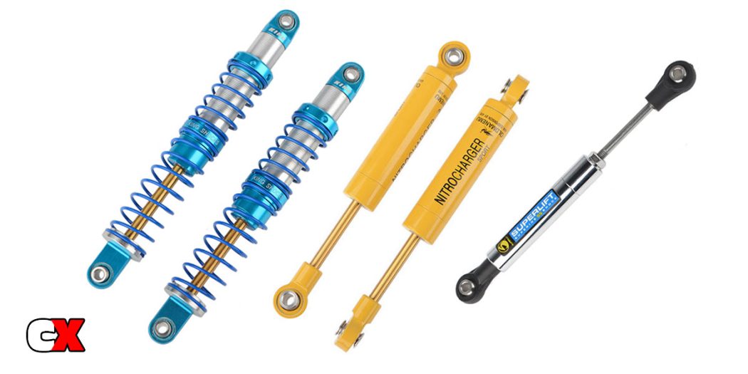 New RC4WD Offroad Shocks and Steering Stabilizers