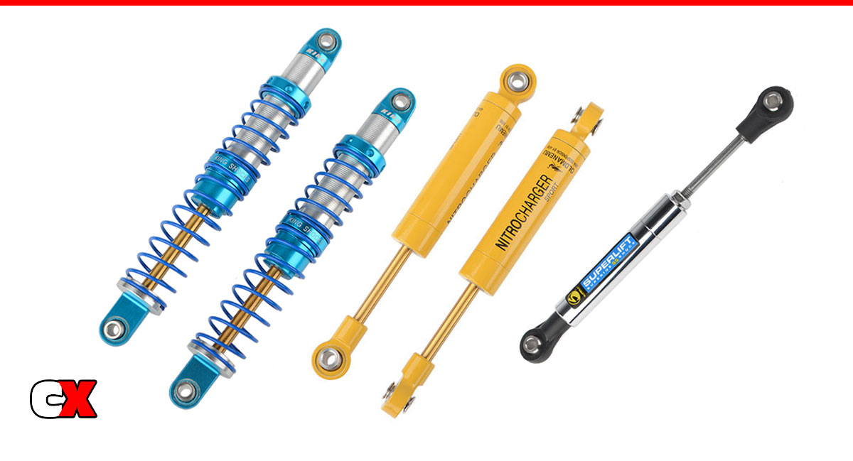 New RC4WD Offroad Shocks and Steering Stabilizers