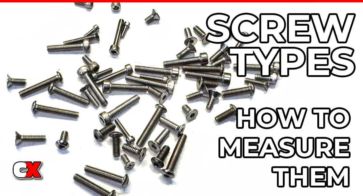 RC Screw Types Explained + How to Measure Them RC Screw Types Explained + How to Measure Them