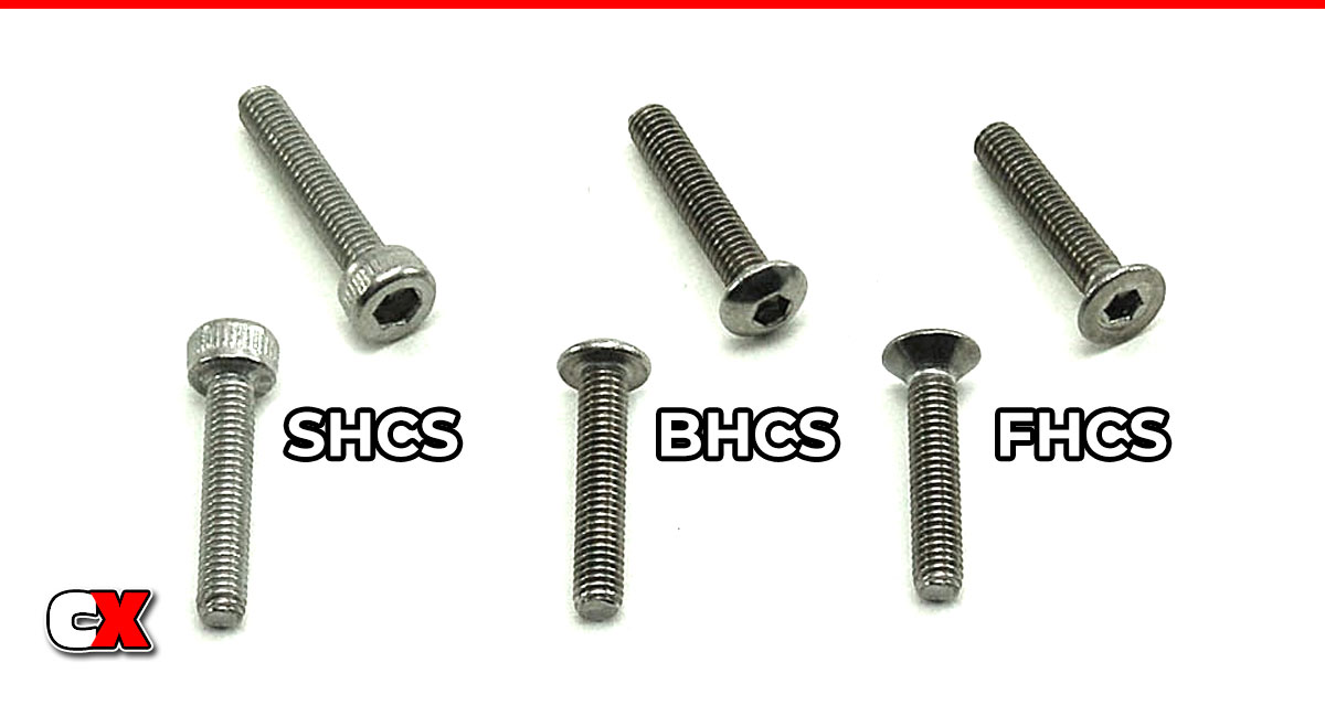 RC Screw Types Explained + How to Measure Them