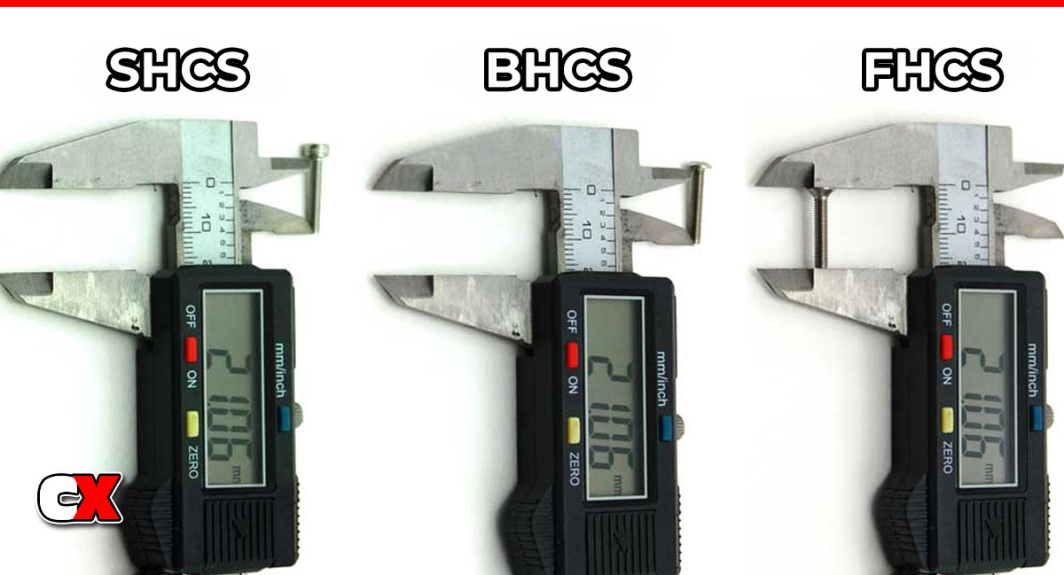 RC Screw Types Explained + How to Measure Them
