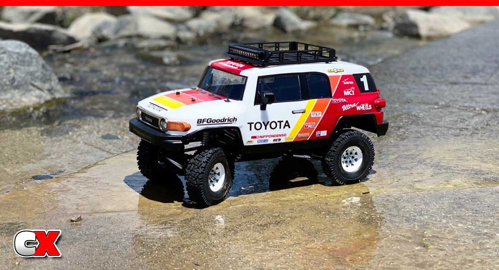 Project Tamiya CC-02 Toyota FJ Trail Truck