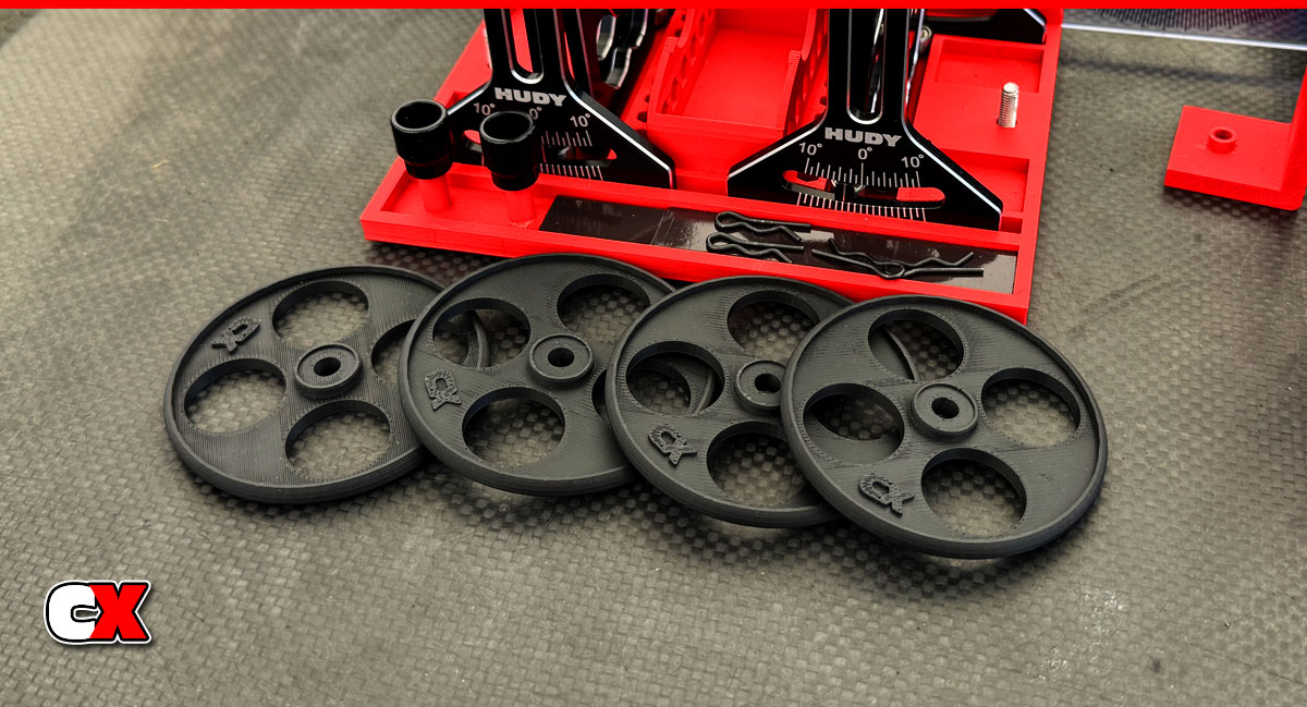CompetitionX RC 3D Print Setup Wheels