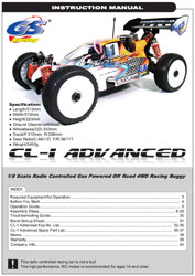 GS Racing Storm CL-1 Advanced Manual
