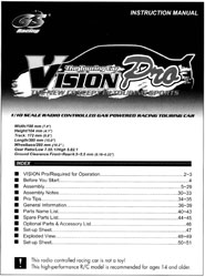 GS Racing Vision Pro Manual