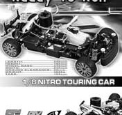 Great Vigor Model 1/8 Nitro Touring Car Manual