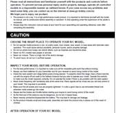 Great Vigor Model 1/8 Truggy Manual