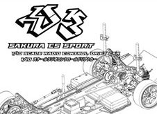 3Racing Sakura D3 CS Drift Manual