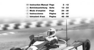 Carson Modelsport Race Kart 2008 RTR Manual