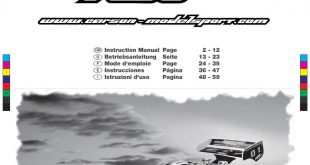 Carson Modelsport Specter Two Sport V21 Manual