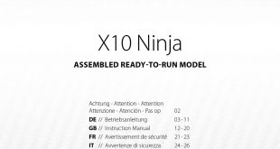 Carson Modelsport Ninja X10 Manual