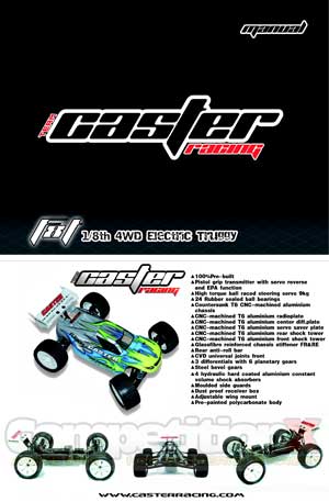 caster racing f8t