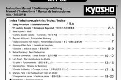 Kyosho Mini-Z Racer MR-02 Manual