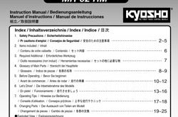 Kyosho Mini-Z MR-02 RM Manual